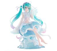 Banpresto Evolve Clearluxe Hatsune Miku Jellyfish Figure | 20cm PVC Statue | Official Vocaloid Collectible by Banpresto | Non-Articulated Anime Statue with Translucent Jellyfish Design