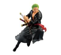 Banpresto Figure Statue One Piece Roronoa Zoro - Battle Record Collection - Height 17cm - Multicolor