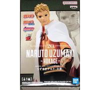 Banpresto Figure Statue UZUMAKI NARUTO HOKAGE 20th Anniversary BAN19134 - Height 16cm - Multicolor