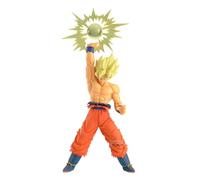 BANPRESTO Goku Super Saiyan Statue With Energy Ball 17Cm