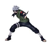 Banpresto Kakashi Hatake Naruto Shippuden Action Figure, Vibration Stars 13 cm, BP28667P Multicolor, Collectible Figure, Optimal for Anime Fans