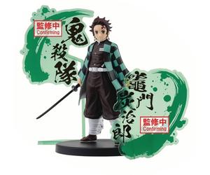 Banpresto Kamado Tanjiro Statue With Red Acrylic 17Cm