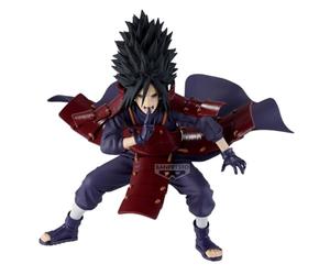 BANPRESTO Madara Uchiha Naruto Shippuden Vibration Stars 17 cm BP29732P Multicolour Collectible Figure Ideal for Anime Fans