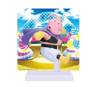 Banpresto Majin Buu Dragon Ball Daima with Panel Collectible Action Figure, 8 cm - BP28582P Multicolor, Optimo for Anime Fans