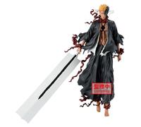 BANPRESTO Maximatic Bleach Blood Chains Ichigo Collectible Figure | Bandai Banpresto Non-Articulated Anime Figure. PVC collectible with detailed paintwork and finish.