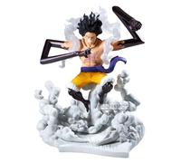Banpresto Monkey D. Luffy Gear4 One Piece Action Figure - Senkozekkei 15 cm - PZ71025P Multicolor - Collectible Figure - Great for Anime Fans