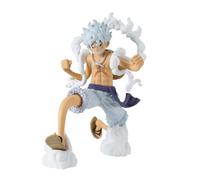Banpresto Monkey D. Luffy Gear5 One Piece Action Figure, Grandist 21 cm, BP28693P Multicolor, Collectible Figure, Optimal for Anime Fans