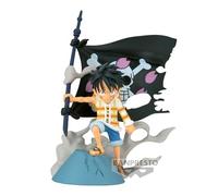 BANPRESTO Monkey D. Luffy One Piece - World Collectable Log Stories Action Figure, 8 cm, Multicoloured, BP89295P