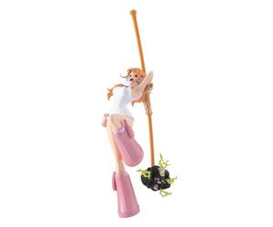 BANPRESTO Nami Statue With Zeus Fighting 15Cm