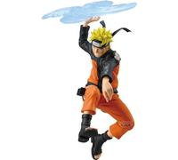 Banpresto Naruto Shippuden Naruto Uzumaki Figure | 22cm PVC Statue | Official Naruto Collectible by Banpresto | Non-Articulated Anime Display Model
