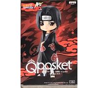 Banpresto Figure Itachi Uchiha Naruto Shippuden Q Posket 14 Cm Black