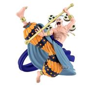 Banpresto One Piece Cross Posing Enel | 22cm PVC Statue | Official Banpresto Collectible | Dynamic God Enel Pose | Non-Articulated Anime Display Figure