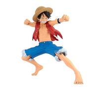 Banpresto One Piece Cross Posing Monkey D. Luffy | 16cm PVC Statue | Official Banpresto Collectible | Dynamic Battle Pose | Non-Articulated Anime Display Figure