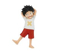 Banpresto One Piece Film Red Dxf The Grandline Series Monkey D Luffy Child Figure Orange