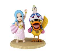 Banpresto Action Figure Nefeltari Vivi & Karoo, One Piece World Collectable Log Series, 7 cm