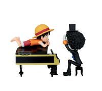 BANPRESTO One Piece Log Story Monkey D. Luffy & Brooke WCF