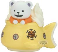 Banpresto - One Piece - Paldolce - Bepo & Pirate Ship Figure [New Toy] Vinyl F