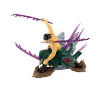 Banpresto One Piece Theorama Soul Roronoa Zoro Figure | 21cm PVC Statue | Official One Piece Collectible by Banpresto | Non-Articulated Anime Display Model