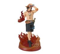 Banpresto Portgas D. Ace One Piece Action Figure - The Shukko Lodge - Special Edition 20 cm - PZ71207P Multicolor - Collectible Figure - Ideal for Anime Fans