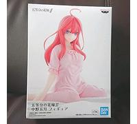 BANPRESTO THE QUINTESSENTIAL QUINTUPLETS âˆ¬ NAKANO ITUKI Pajamas PVC Figure 11cm
