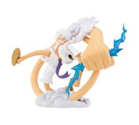 BANPRESTO Theorama Soul One Piece Monkey D. Luffy Gear 5 18cm Figure | Bandai Banpresto Non-Articulated Anime Figure. PVC collectible with detailed paintwork and finish.
