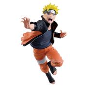 Banpresto Vibration Stars Naruto Uzumaki | Naruto Shippuden Figure | 14cm PVC Statue | Official Banpresto Collectible | Dynamic Action Pose | Non-Articulated Display Model