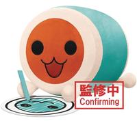 Banpresto WADA Don Taiko No Tatsujin Soft Toy - Big Plush 22 cm - BP28875P Multicoloured - Collectable Plush - Ideal for Video Game Fans