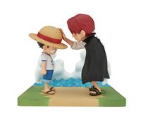 Banpresto World Collectable Figure Log Stories: Monkey D. Luffy & Shanks - 2.8in