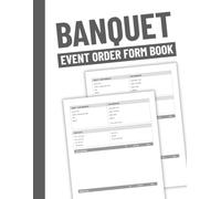 Banquet Event Order Form Book