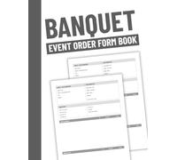 Banquet Event Order Form Book