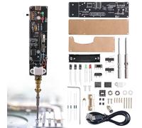 BANRIA Solder Practice Kit- DIY Handheld Electric Screwdriver Soldering Kit with 2 Screwdriver Bits, Electronics Soldering Practice Project STEM Learning DIY Repair Kit for Teens & Adults