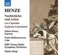 Banse/Orf Vienna Rso/Alsop - Hans Werner Henze: Nachtstücke und Arien, Los Caprichos, Englische Liebeslieder