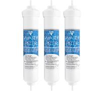 Banseok Puritec DD-7098 - External Water Filter for American Style Refrigerators compatible with Daewoo 3019974100, 3010541600 - Siemens, Bosch, Neff 00750558, Replacement of 00497818 (Set of 3)