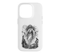 Banshee Celtic Spirit Irish Folklore Sacred Line Art Case for iPhone 14 Pro
