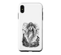 Banshee Celtic Spirit Irish Folklore Sacred Line Art Case for iPhone XS Max