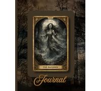 Banshee Tarot Journal 8.5x11 Gothic Notebook Dark Fantasy Writing Book