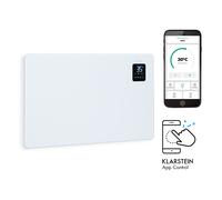 Convector Heater with Thermostat Convection Heating Timer WiFi 1500 W 30m² White