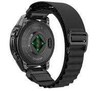 BANSO 22mm Quick Fit Nylon Watch Band for Garmin Fenix 8 47mm,for Fenix 7/7 Pro Fenix 6/6 Pro Fenix 5/5 Plus Watch Strap Garmin forerunner 965 955 945 935 745 Watch Band Approach S62/S60