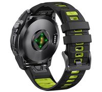 BANSO 22mm Quickfit Watch Silicon Strap for Fenix 8 47mm/7/6/5/5 Plus, Tactix 8, Quatix 6/7 Pro, Descent G1/G2, Forerunner 945/955/965, Approach S60/S62/S70 Watch Band