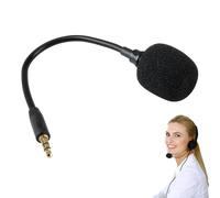 Bansusu 1 Pc Headset with Mic 3.5Mm Boom Detachable Microphone Headsets Superior Sound Quality Gaming Microphone for Any Wireless Headset