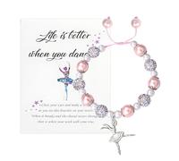 Bansusu 1Pc Girls Bracelet Adjustable Braided Cord Jewellery Bracelets For Girls Meticulously Crafted Childrens Bracelet Cute Simple And Elegant Design For Women Girl Girlfriend Wife Family Member