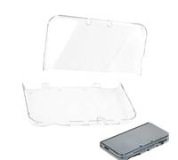 Bansusu 1Pc New 3DS XL Case for New 2015 Nintendo 3DS XL LL Soft Durable Ultra Clear Crystal Transparent Hard Shell Light Weight Protective Case Cover Modified Hinge-Less Design