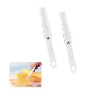 Bansusu 2 Pack Cheese Slicers Kitchen Gadgets Cheese Wire Cutter with Soft Handle for Hard and Semi-Hard Cheese Butter Plastic Multifunctional Butter Curler Tool Cheese Slicers for Block Cheese
