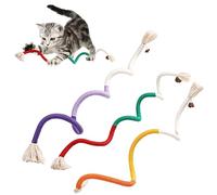 Bansusu 3Pcs Catnip Chew Rope for Cats Help Cats Relieve Boredom Catnip Rope Enhanced Interactivity Cat Chew Rope Kill Time of Fun with Your Cat with These Well Made Catnip Bite Rope Toy