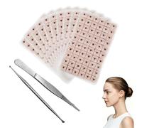 Bansusu 600Pcs Ear Seeds, Ear Press Seeds, with Acupuncture Pen, Tweezers