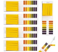 Bansusu Universal Ph Test Strips 5packs(400 Strips) Universal Indicator Paper Litmus Paper Ph 1-14 Testing Strips Kit for Soil, Water, Saliva, Cosmetic, Pet Food & Diet pH Test