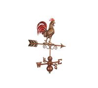 Bantam Red Rooster Copper Antique Bronze Finish Farmhouse Weathervane Callow Copper One Size