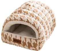 BANTASE Calming Super Soft Cat Bed | Easy To Clean With Machine Washable Removable Cover | Deep Filled For A Cuddly Feeling(B,XX-Large)