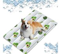 BANTASE Cat Cooling Mat - Self Pet Cats Cat Cool Mat Pad Bed Mattress Heat Relief To Help Your Pets Down In The Hot Summer Heat(F,Small)