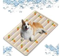 BANTASE Cat Cooling Mat - Self Pet Cats Cat Cool Mat Pad Bed Mattress Heat Relief To Help Your Pets Down In The Hot Summer Heat(G,Large)